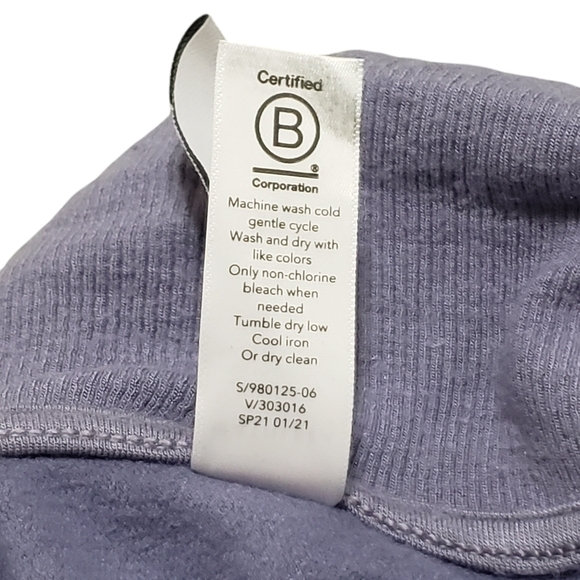 Athleta Ethereal Cocoon Wrap Cardigan Purple Sz S/M - Picture 12 of 13